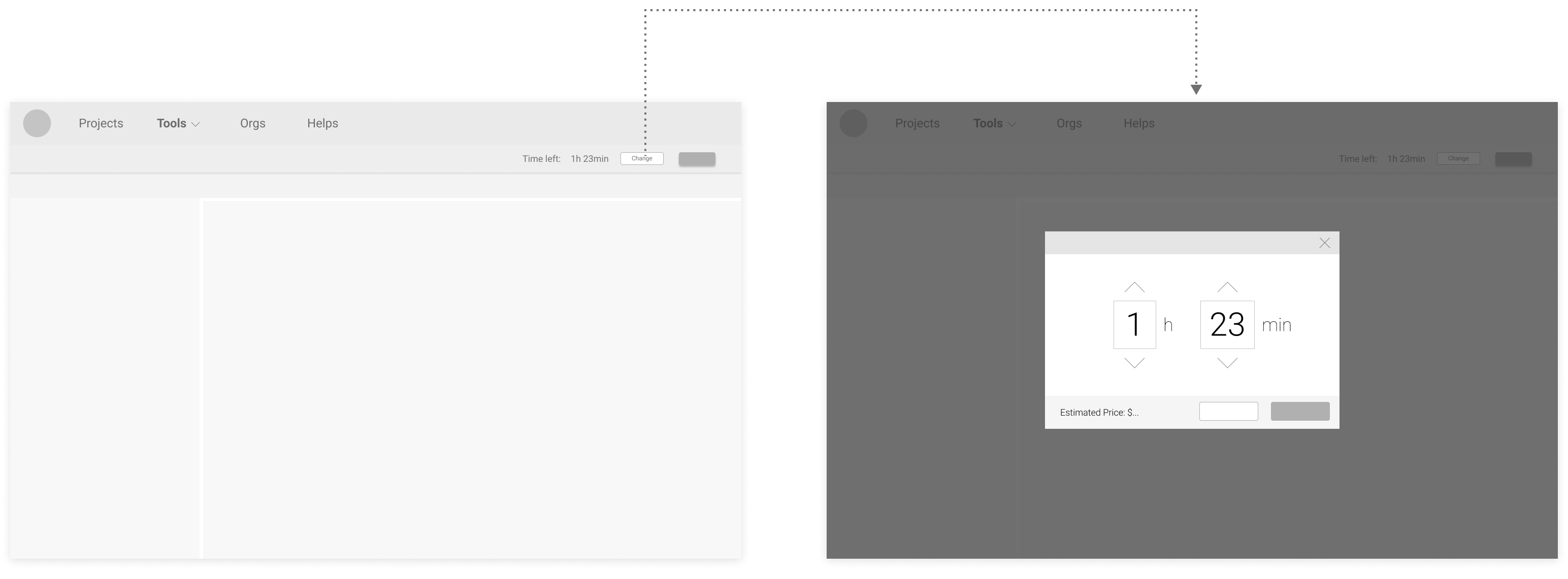 Original Version wireframe